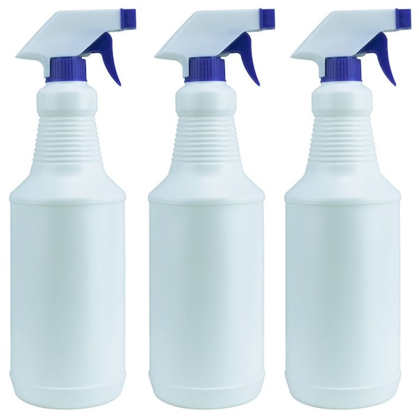 Oasis Opaque Trigger Action Spray Bottles, 32 oz, 3 Per Pack 140502X3